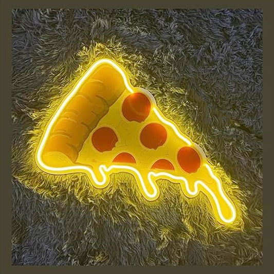 Pizza Neon Sign Neon LED Signs Light Neon Lights Customize for Wall Man 45X33.4cm